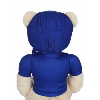 Peluche Ours Fédération Française de Rugby (FFR) - Peluche Officielle Sous Licence - 24 cm assis 4