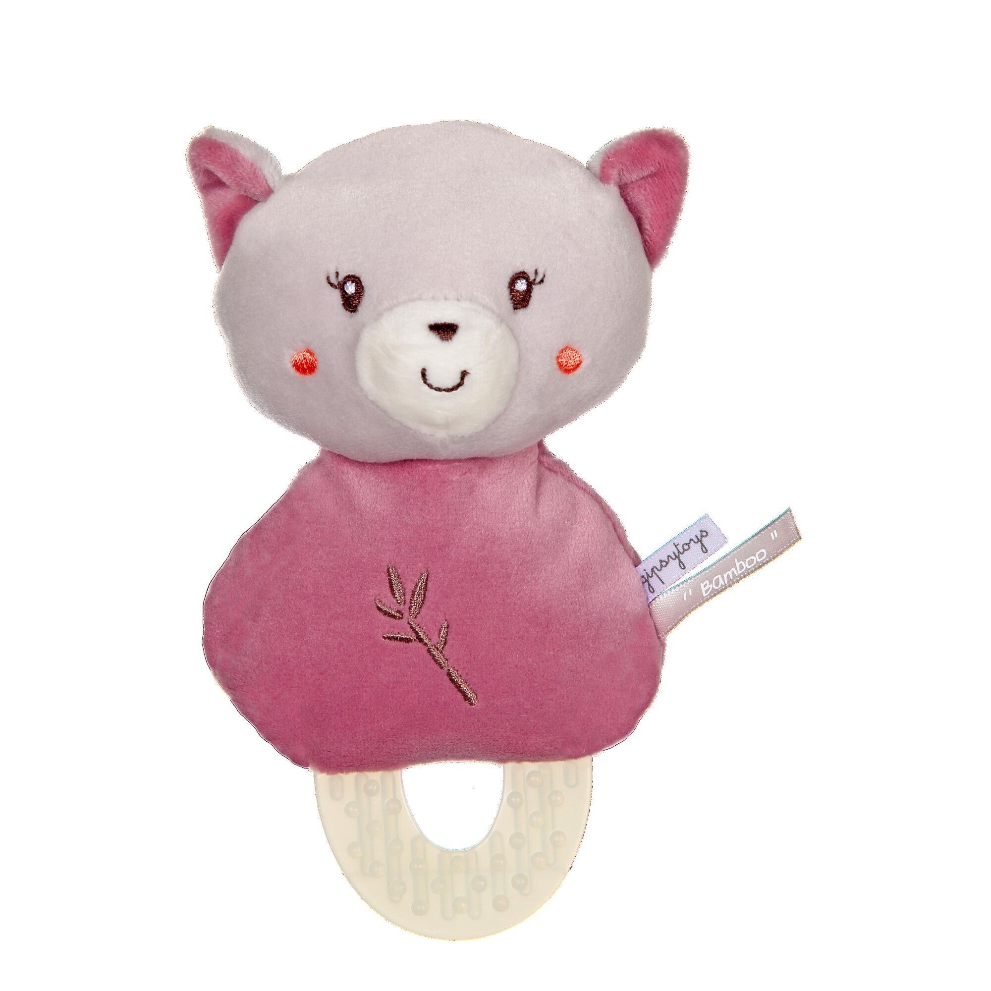 Piuma per la dentizione "Bamboo" Gatto - 17 cm s/carta