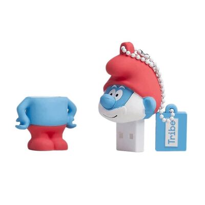16 GB USB KEY - LARGE SMURF