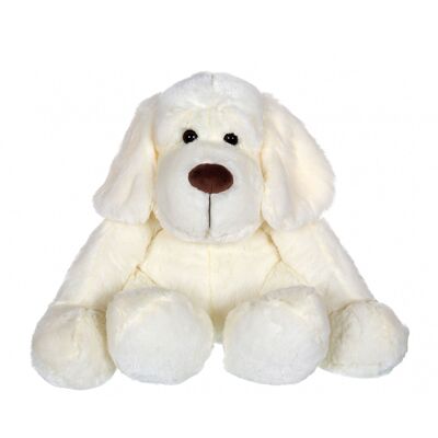 Weißer Flatoutou-Hund – 50 cm
