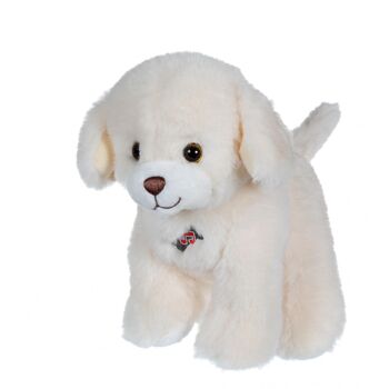 Dogz & kats sonores 18 cm - chien blanc 2