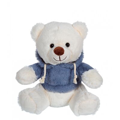 Felpa Friends color orso blu grigio - 22 cm