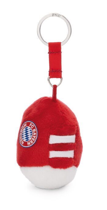 Porte-clés chaussure de football FC BAYERN MUNICH 7cm sur carte en-tête VERT 1