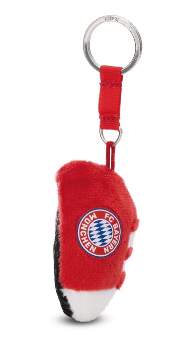 Porte-clés chaussure de football FC BAYERN MUNICH 7cm sur carte en-tête VERT 2