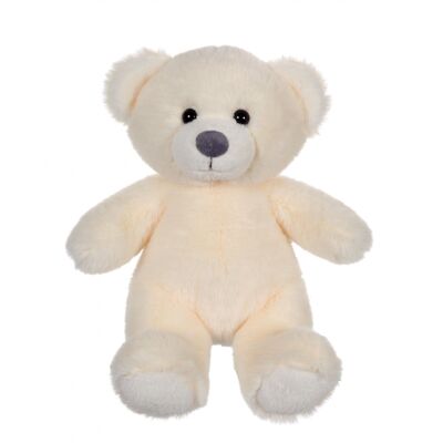 Orsetto beige alla moda, l'orso da coccolare, 24 cm