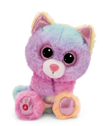 Peluche GLUBSCHIS chat Miss Mellie 15cm pendante 1