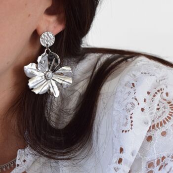 Boucles d'oreilles Flower 2