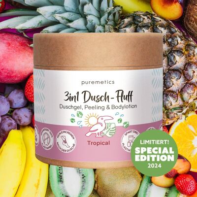 3in1 Dusch-Fluff 'Tropical'