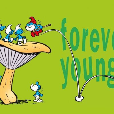 POSTCARD - FOREVER YOUNG!