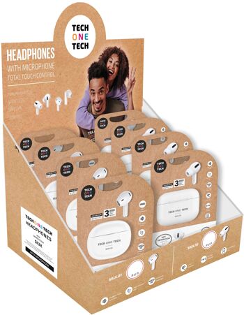 Pack économique casque sans fil SIUX (4+4 unités) 1