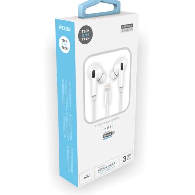 Casque HOP blanc, Lightning (Comp. Manzana)