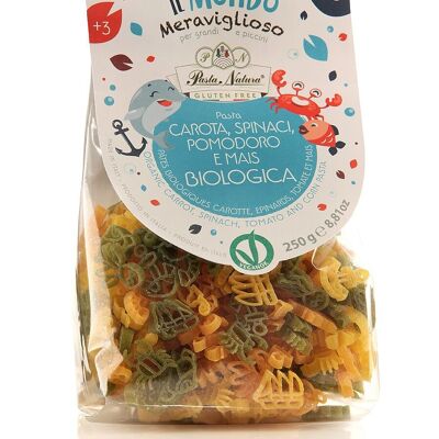 PASTA FÜR KINDER: Forme del Mare Bio & Glutenfrei