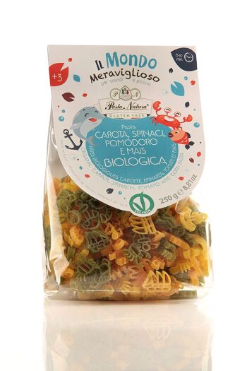 PÂTES POUR ENFANTS : Forme del Mare Bio & Sans Gluten