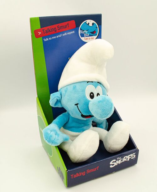 30 cm - talking smurf