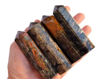 Lot de Ocean Jasper Tower Point 5 Pcs (90mm) 3