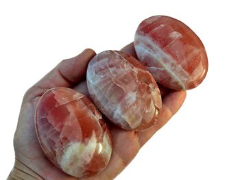 Pierre de palme calcite rose (50 mm - 75 mm) 5