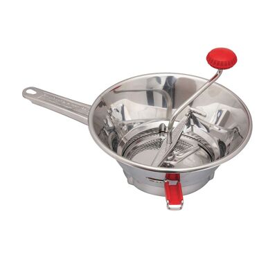 Colador de verduras - Acero inoxidable - ⌀ 24cm - 3 rejillas de acero inoxidable | GUILLOUARDO