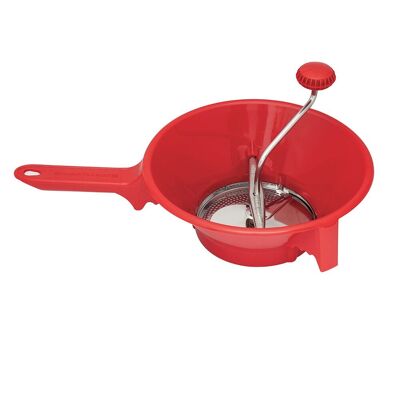 Vegetable Passer - Polypro Red - ⌀ 24cm - 2 Stainless Steel Grids | GUILLOUARD