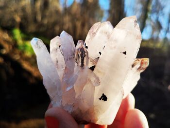 Amas de quartz cristal brut naturel (70g - 250g) 1