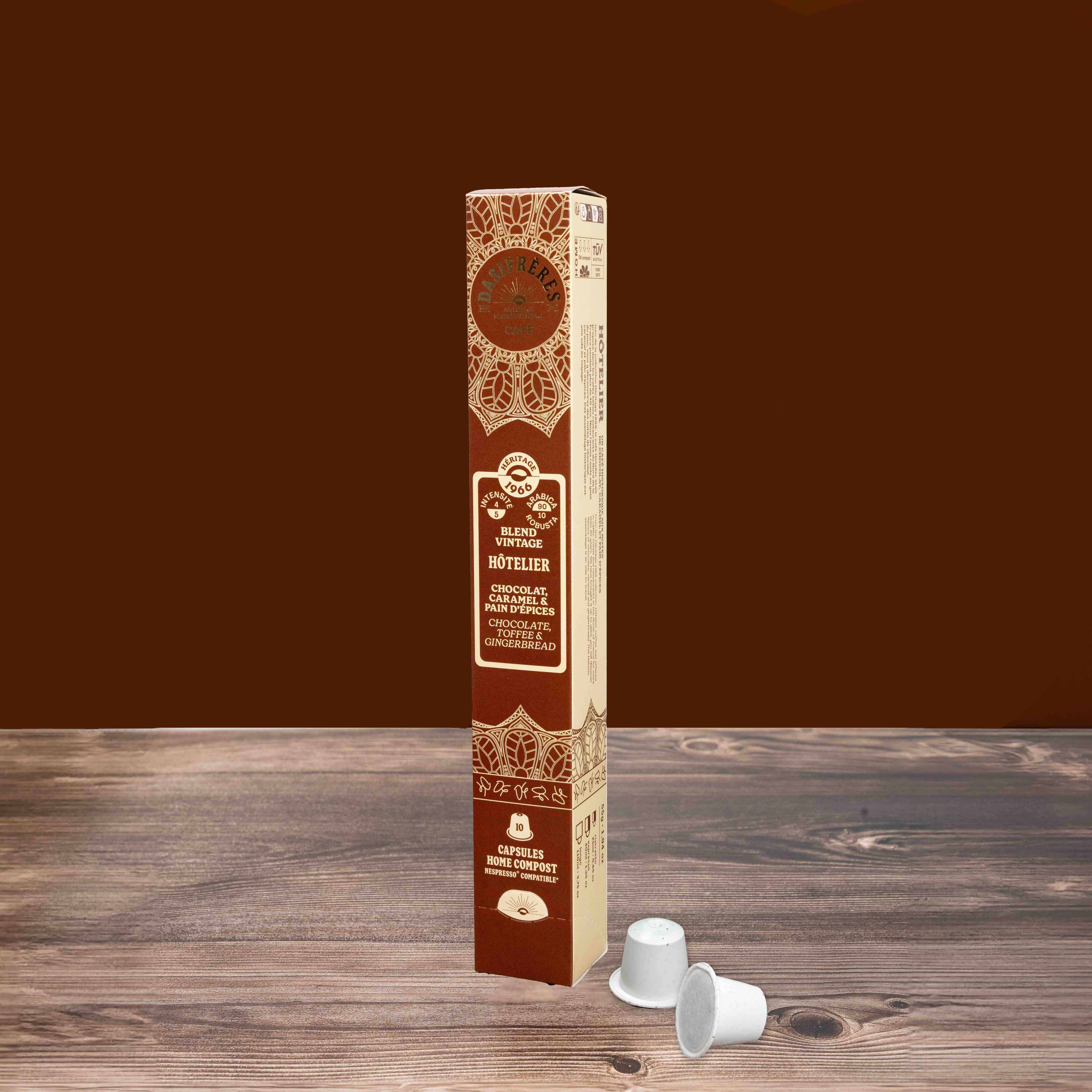 Hotel Coffee - Heritage Collection 1966 x10 Capsules Home Compost