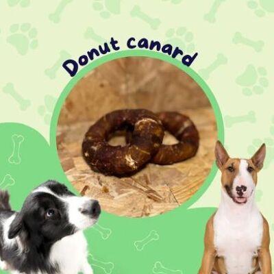 Donuts de pato / golosina para perros