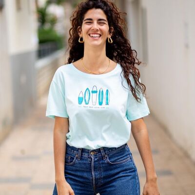 Camiseta essential mujer ''Wave''