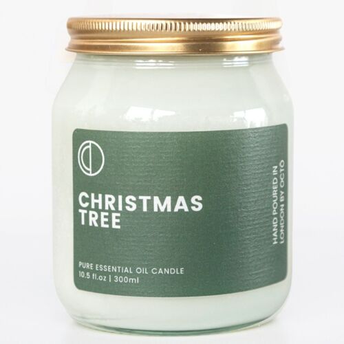 Christmas Tree | Clear Jar Candle 300ml