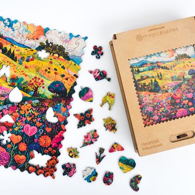 Heartfelt Meadows Puzzle A4 Premium Box