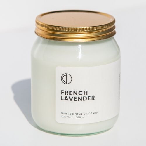 French Lavender | Clear Jar Candle 300ml