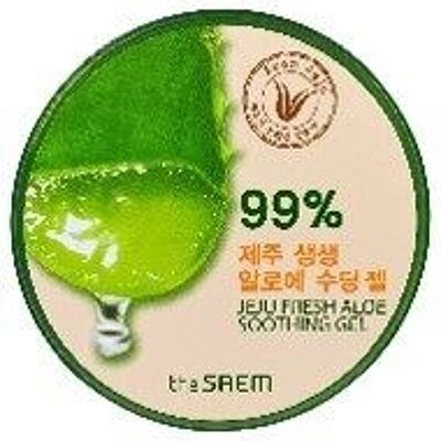 Jeju Fresh Aloe Gel Calmante 99% Frasco/ Gel Calmante Aloe 99% Tarro 300ml