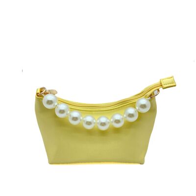 Victoria Adelaide Mini bolso de mano con asa de perlas