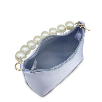 Mini-pochette Victoria Adelaide avec poignée en perles 10