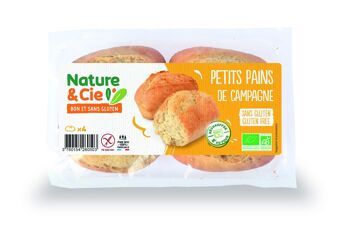 Petits Pains de campagne, bio et sans gluten, Nature & Cie 1