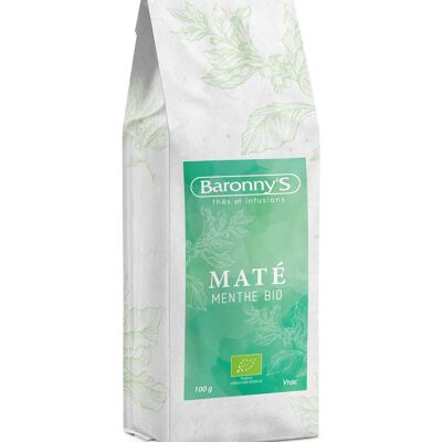 Mate de menta orgánico