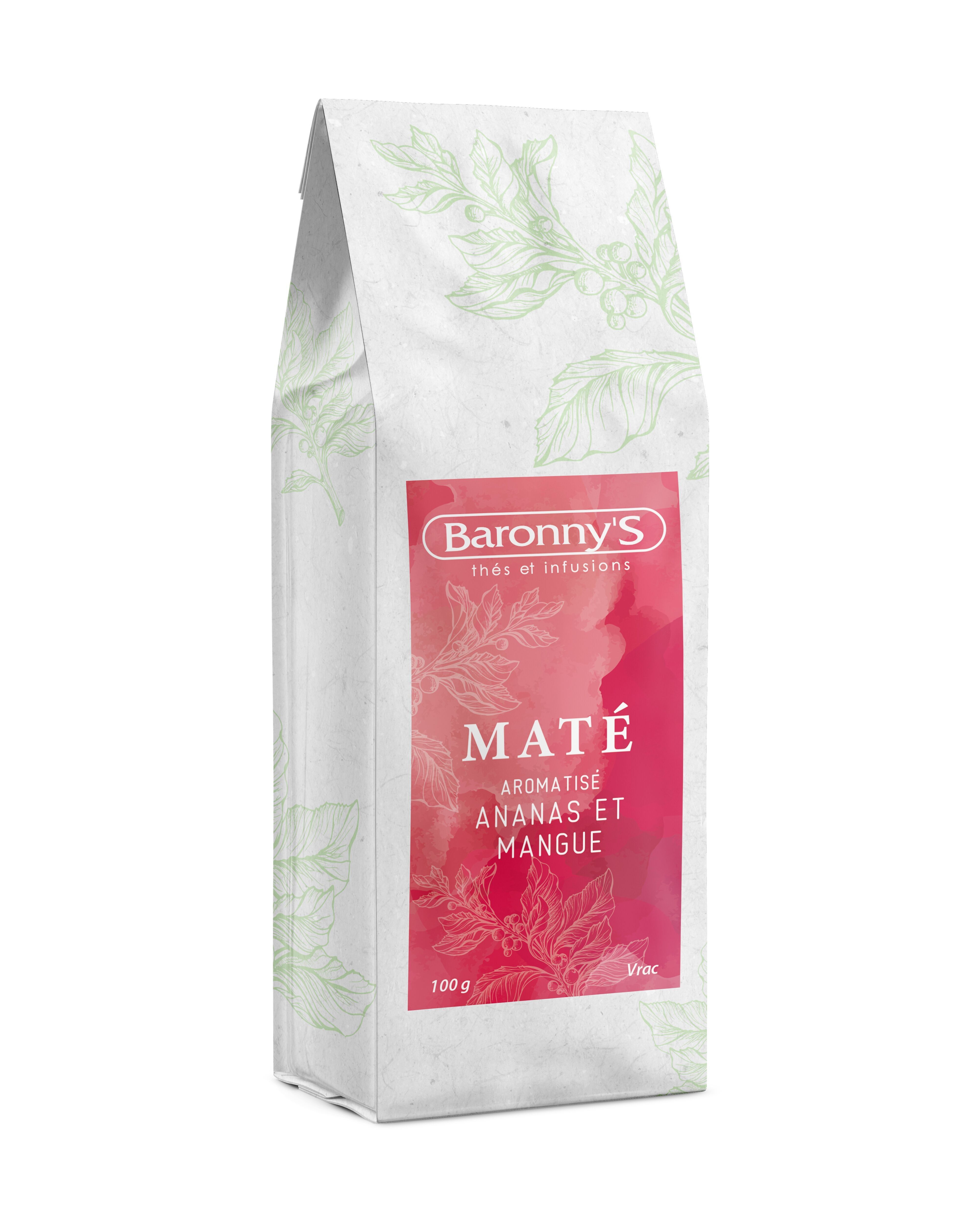 Green Mate al gusto di ananas e mango - Sfuso 100g
