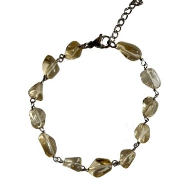 BRACELET AGATHA EN QUARZ CITRINE