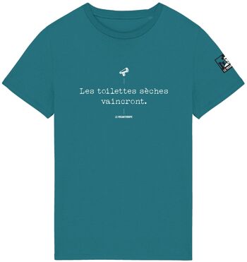 T-shirt Bio militant "Les toilettes sèches vaincront" 3