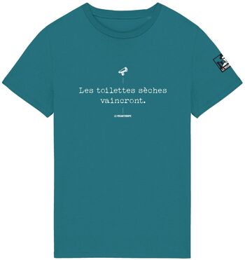 T-shirt Bio militant "Les toilettes sèches vaincront" 6