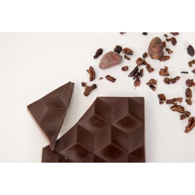 Barra de chocolate Uganda 85%