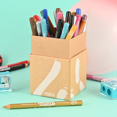 30 lápices de maquillaje finos - Surtido de 14 colores