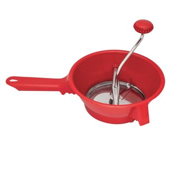 Passe-Légumes - Polypro Rouge - ⌀ 20cm - 2 Grilles Inox | GUILLOUARD 1