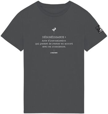 T-shirt Bio militant "Désobéissance" 2