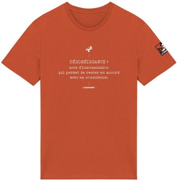 T-shirt Bio militant "Désobéissance" 3