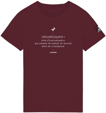 T-shirt Bio militant "Désobéissance" 4