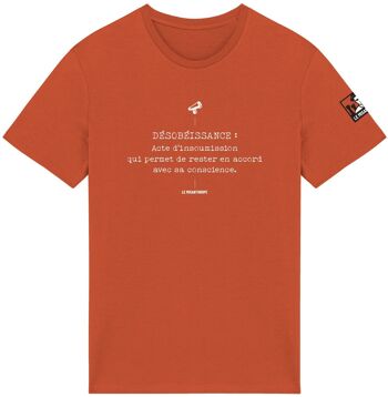 T-shirt Bio militant "Désobéissance" 6