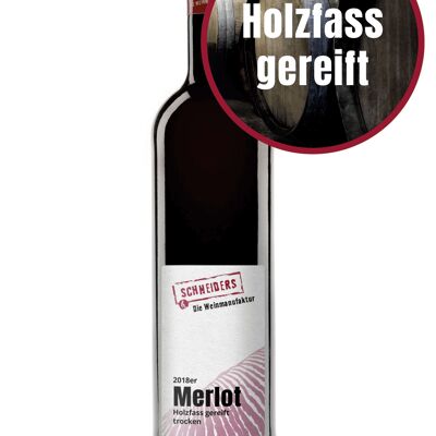 2018er Merlot (Holzfass gereift, trocken)