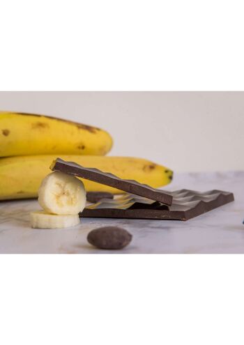 Tablette de Chocolat 70% Banane