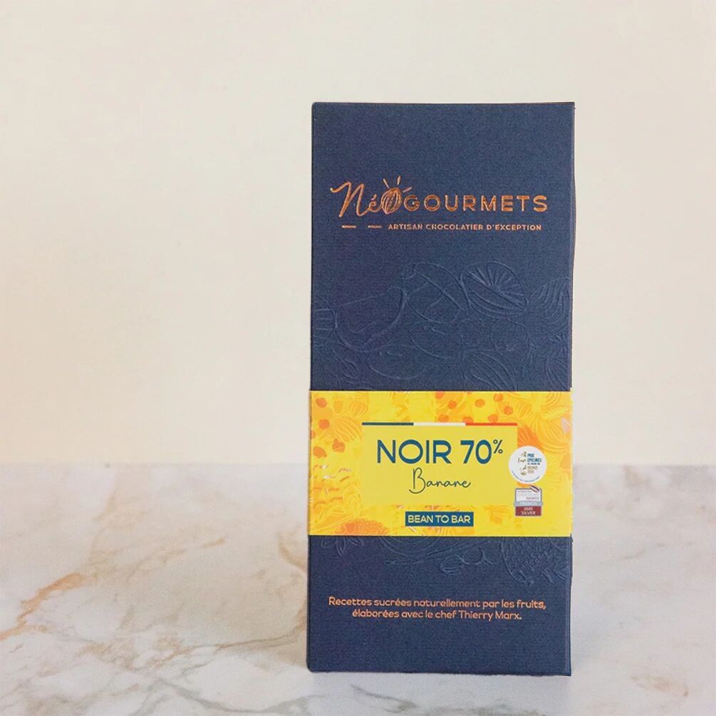 Tablette de Chocolat 70% Banane