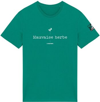 T-shirt Bio militant "Mauvaise herbe" 4