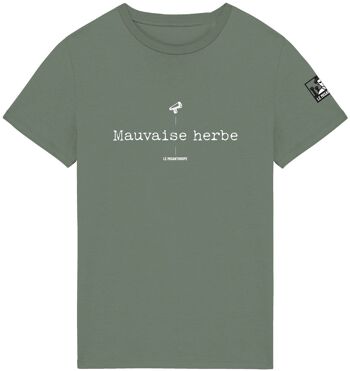 T-shirt Bio militant "Mauvaise herbe" 12